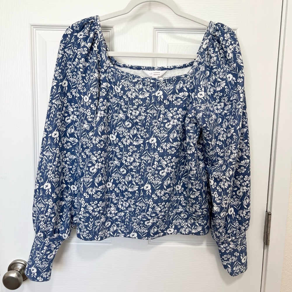 Lauren Conrad Ditsy Floral Top